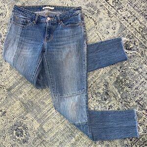 Levi’s 711 Jeans 27 in Patchwork